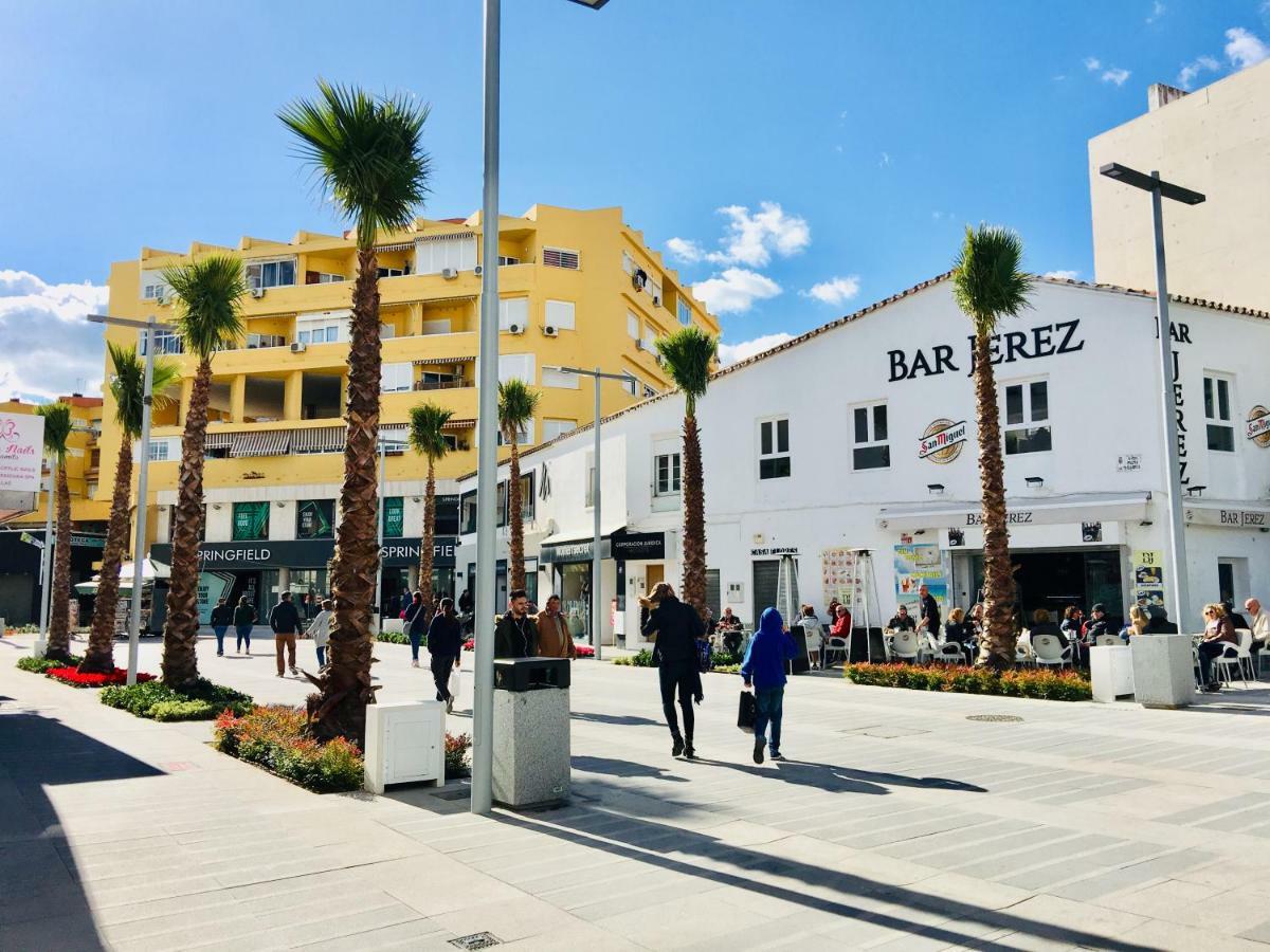 25m² studio Appartement, met 1 privé badkamer in Torremolinos stadscentrum Buitenkant foto